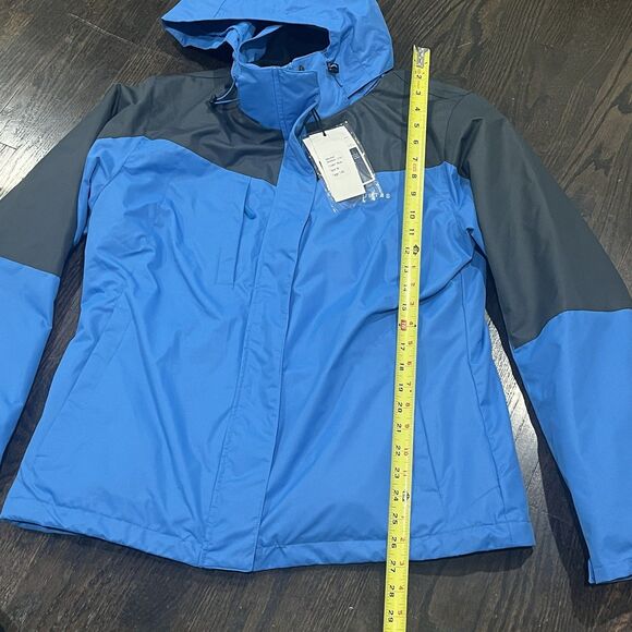 Venustas Coat Women's Medium 3 in 1 Blue Heated Jacket Battery Pack Case - Picture 6 of 8